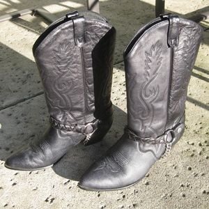 Women's Leather Cowboy Boots.